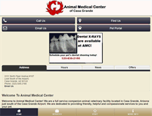Tablet Screenshot of amcofcasagrande.com